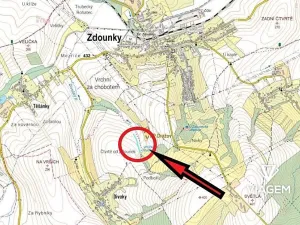Prodej podílu pole, Zdounky, 1102 m2