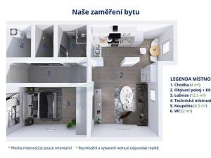 Prodej bytu 2+kk, Havlíčkova Borová, Drahotín, 54 m2