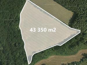 Prodej podílu pole, Luhačovice, 5218 m2