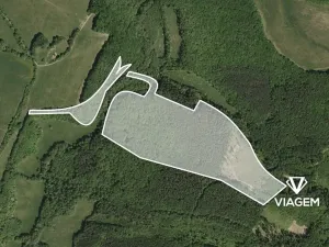 Prodej podílu lesa, Bojkovice, 647 m2
