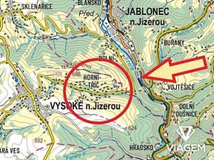 Prodej zahrady, Vysoké nad Jizerou, 1593 m2