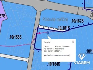 Prodej komerčního pozemku, Olomouc, 703 m2