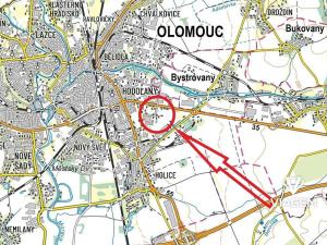 Prodej komerčního pozemku, Olomouc, 703 m2