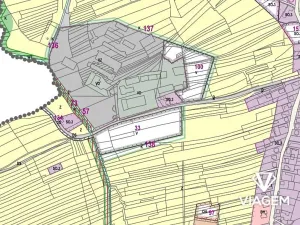 Prodej podílu zahrady, Újezd, 695 m2