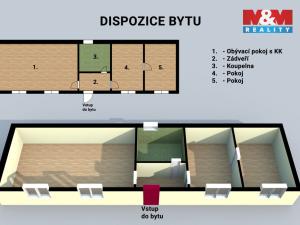 Prodej bytu 3+kk, Slušovice, Dlouhá, 83 m2
