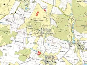 Prodej pole, Jistebnice, 5420 m2