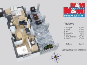 Prodej zahrady, Most, Okrajová, 561 m2