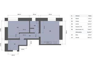 Prodej bytu 2+kk, Soběslav, Jiráskova, 54 m2