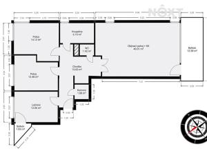 Pronájem bytu 4+kk, Praha - Stodůlky, Symfonická, 116 m2