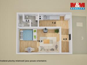 Prodej chaty, Telnice - Liboňov, 36 m2