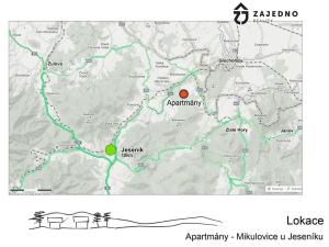 Prodej bytu 3+kk, Mikulovice, 41 m2