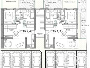 Prodej bytu 3+kk, Vir, Chorvatsko, 60 m2