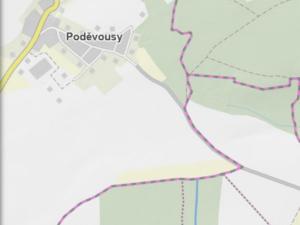 Prodej lesa, Srbice - Těšovice, 2923 m2