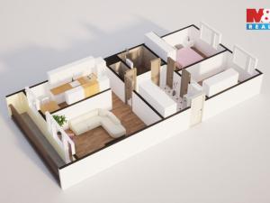 Prodej bytu 3+1, Mladá Boleslav - Mladá Boleslav II, 17. listopadu, 70 m2