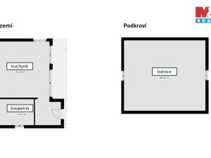 Prodej chalupy, Protivín, Chelčického, 67 m2