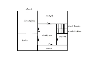 Prodej rodinného domu, Jirny, Brandýská, 180 m2