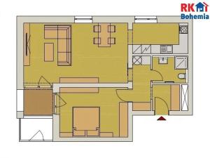 Pronájem bytu 2+kk, Český Brod, Klučovská, 62 m2