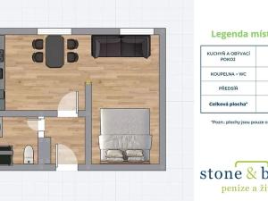 Pronájem bytu 1+kk, Praha - Vysočany, U Lidového domu, 23 m2