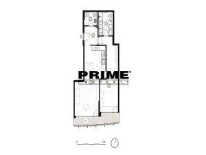 Pronájem bytu 2+kk, Praha - Smíchov, Holečkova, 79 m2