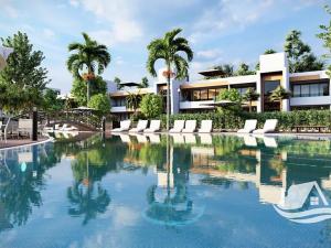 Prodej bytu 1+kk, Trikomo, Kypr, 44 m2