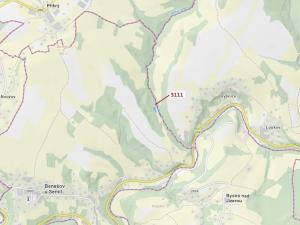 Dražba lesa, Benešov u Semil, 2958 m2