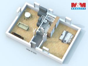 Prodej rodinného domu, Církvice, 60 m2