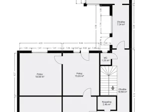 Prodej rodinného domu, Soběslav, Husova, 215 m2