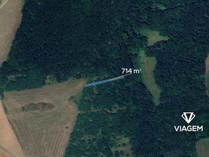 Prodej zahrady, Popovice, 714 m2