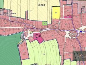 Prodej pozemku pro bydlení, Újezd, 798 m2