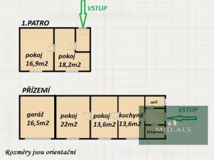 Prodej rodinného domu, Rokycany, K Borku, 94 m2