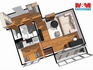 Prodej bytu 1+1, Kutná Hora - Šipší, Na Studních, 32 m2