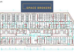 Pronájem kanceláře, Praha - Holešovice, Jankovcova, 620 m2