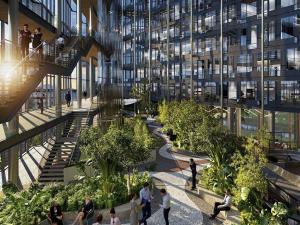 Pronájem kanceláře, Praha - Karlín, Karolinská, 1044 m2