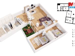 Prodej bytu 3+kk, Brno - Komárov, Plotní, 125 m2