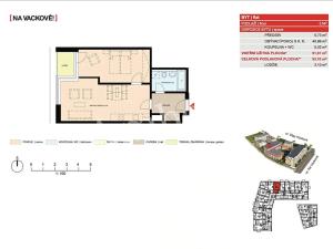 Pronájem bytu 2+kk, Praha - Žižkov, Olgy Havlové, 54 m2