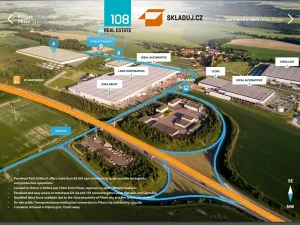 Pronájem skladu, Kostelec, 10000 m2