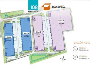 Pronájem skladu, Vejprnice, Tyršova, 23000 m2