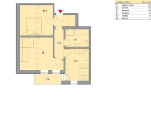Prodej bytu 2+1, Bayerisch Eisenstein, Německo, Brennesstraße, 55 m2