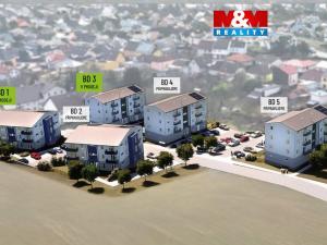 Prodej bytu 3+kk, Dačice - Dačice V, U Stadionu, 55 m2