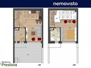 Prodej bytu 2+kk, Ostrava, Preslova, 66 m2