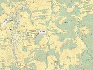 Dražba lesa, Zděchov, 1051 m2