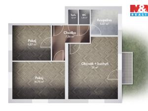 Prodej bytu 3+kk, Votice, Klášterní, 69 m2