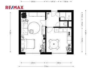 Pronájem bytu 2+kk, Praha - Libuš, Na domovině, 38 m2