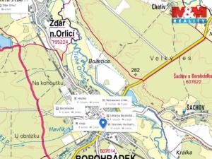 Prodej zahrady, Borohrádek, 431 m2