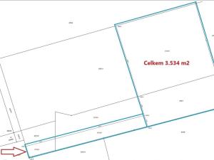 Prodej komerčního pozemku, Brno, Kšírova, 3534 m2
