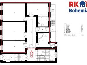 Pronájem bytu 3+1, Český Brod, Masarykova, 119 m2