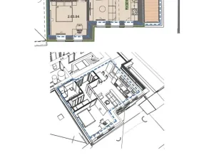 Pronájem bytu 2+kk, Hluboká nad Vltavou, Masarykova, 65 m2