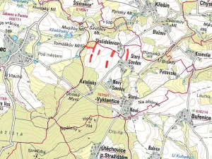 Prodej pole, Vyklantice, 16454 m2