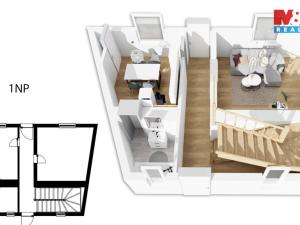 Prodej rodinného domu, Rakovník - Rakovník II, Smetanova, 75 m2