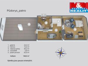 Prodej rodinného domu, Děkov, 250 m2